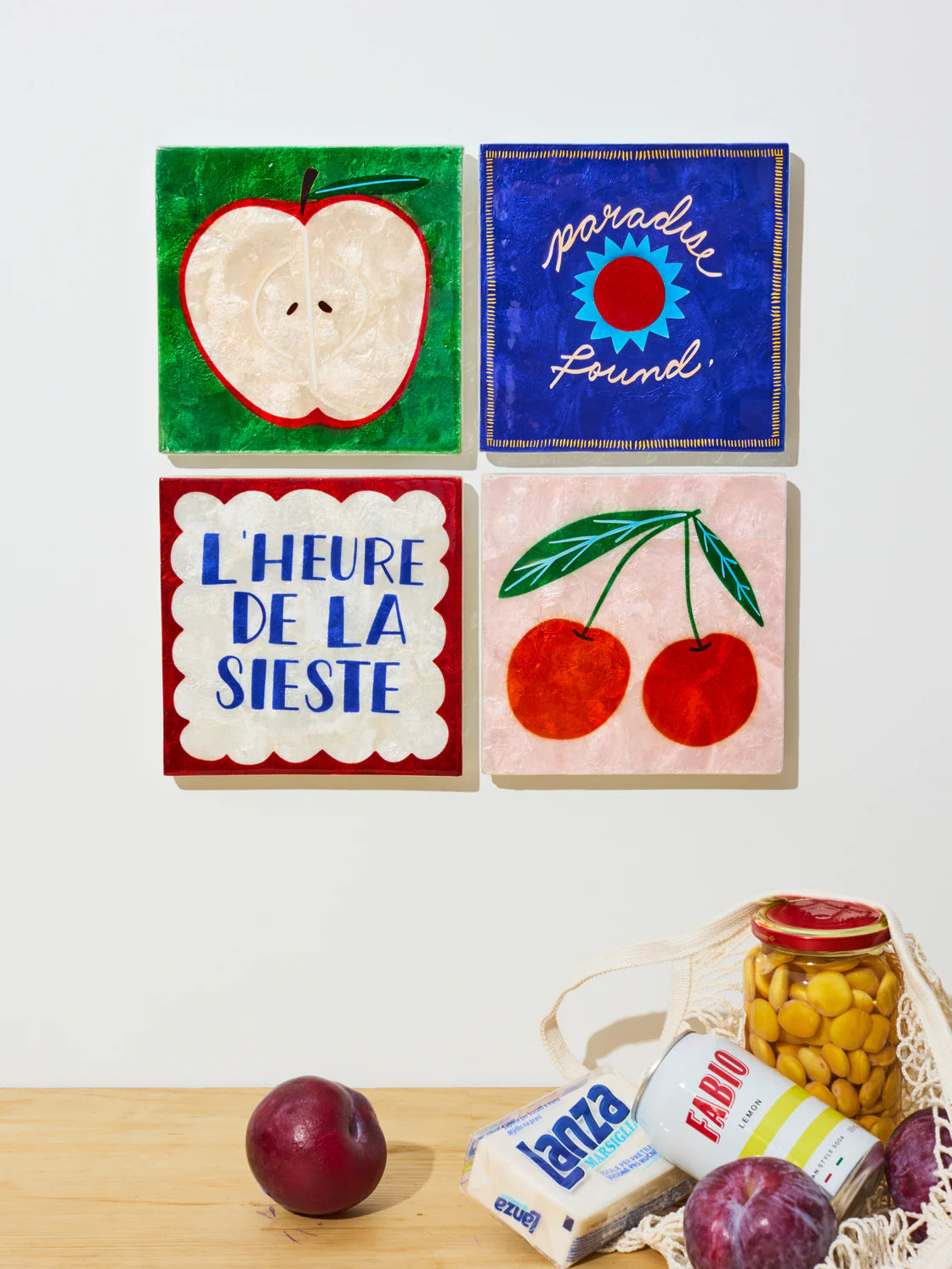 Superette Cherries Tiles