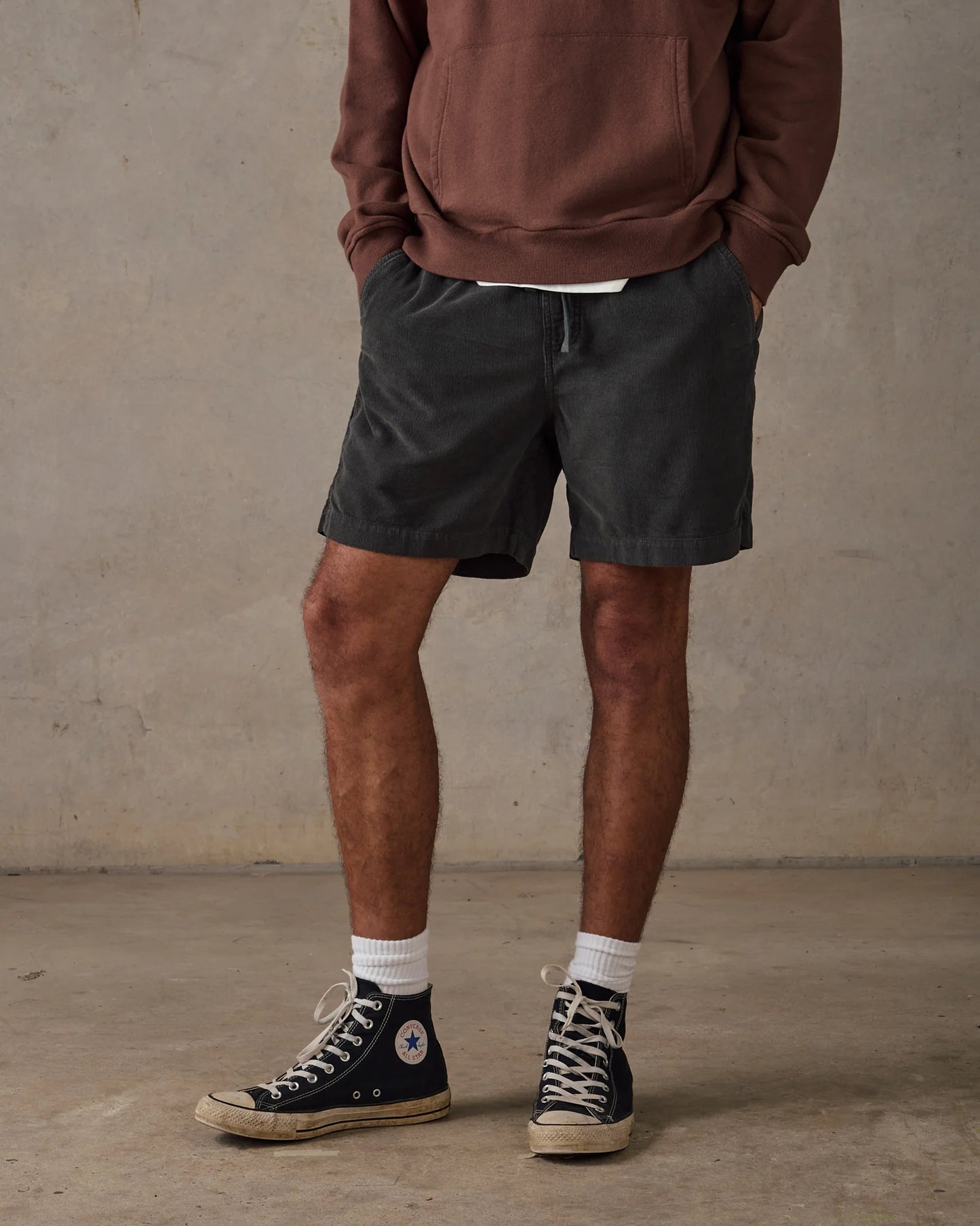 Cord Shorts Slate