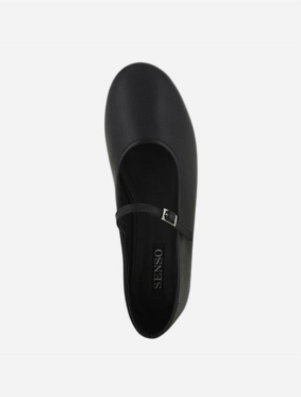 Caroline Ballet Flat Black