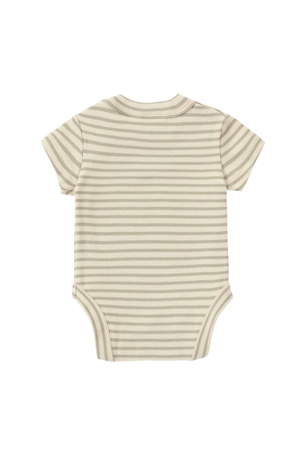 Classic S/S Suit Sage Stripe