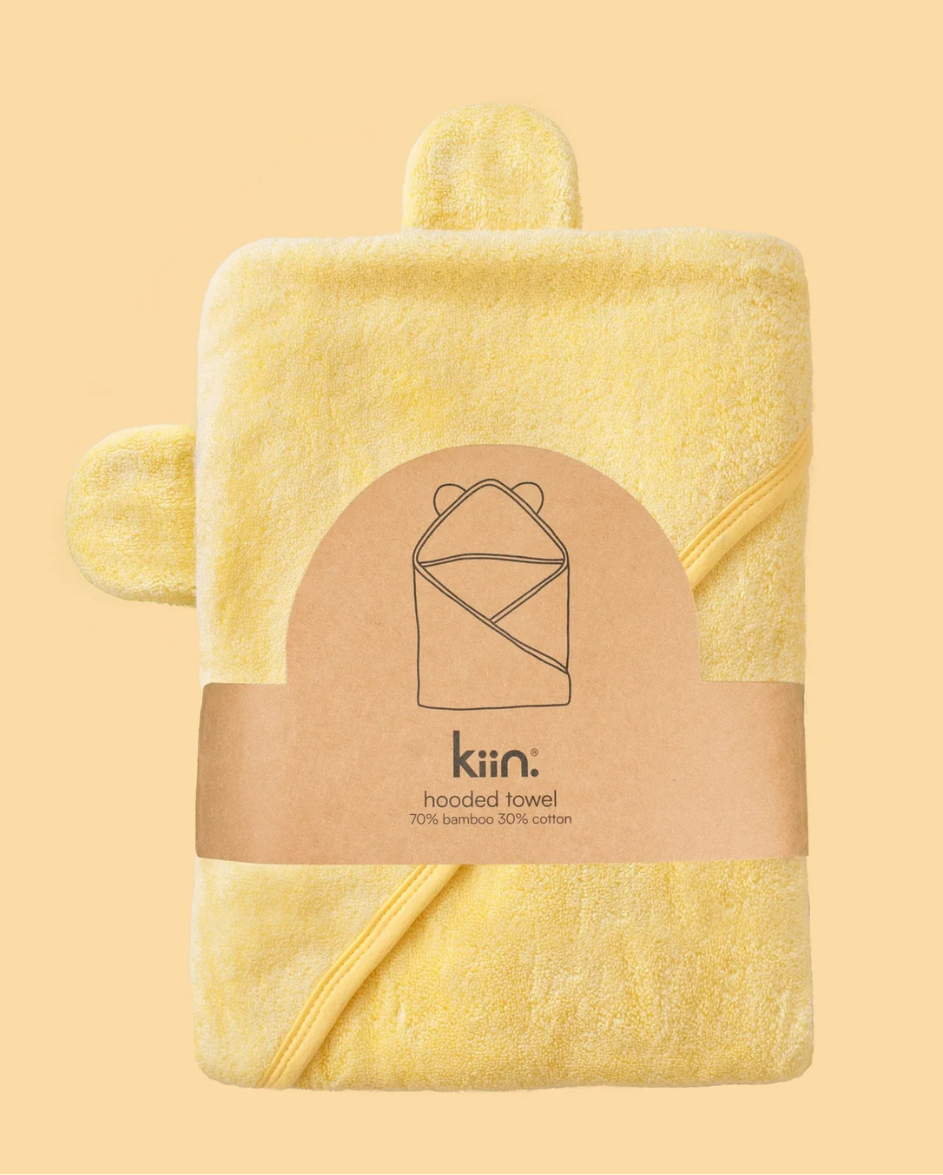 Hooded Towel Buttercup