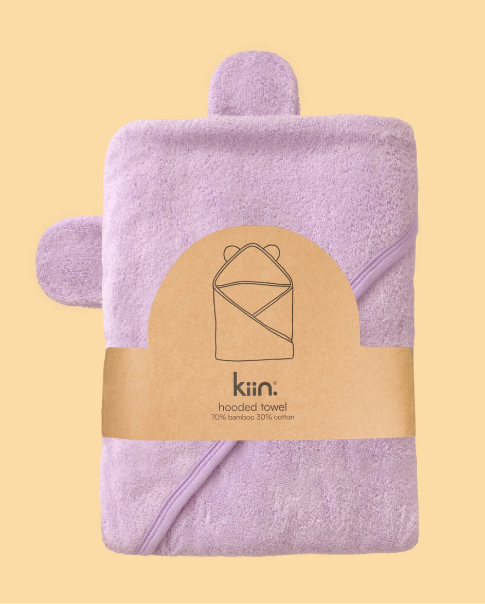 Hooded Towel Lilac