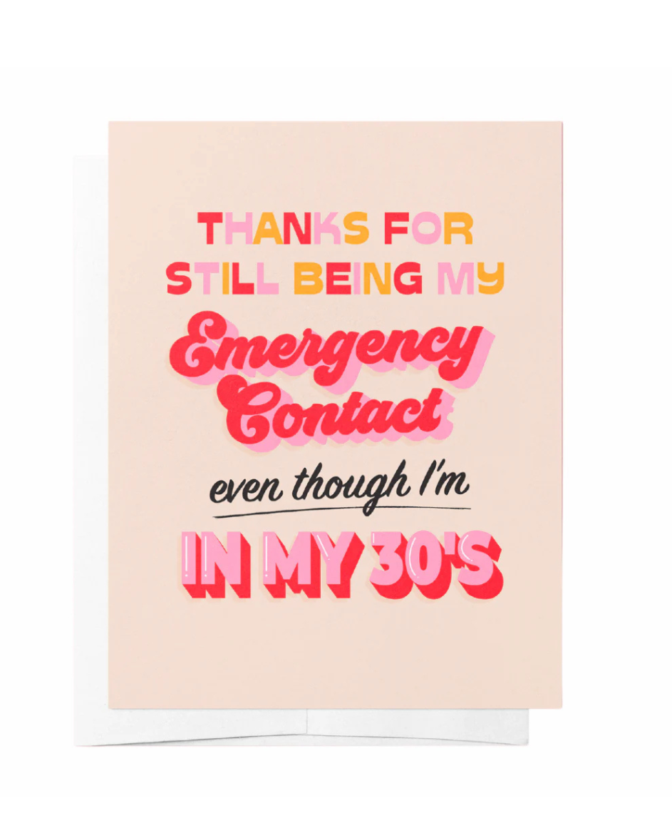 Emergency Contact Card