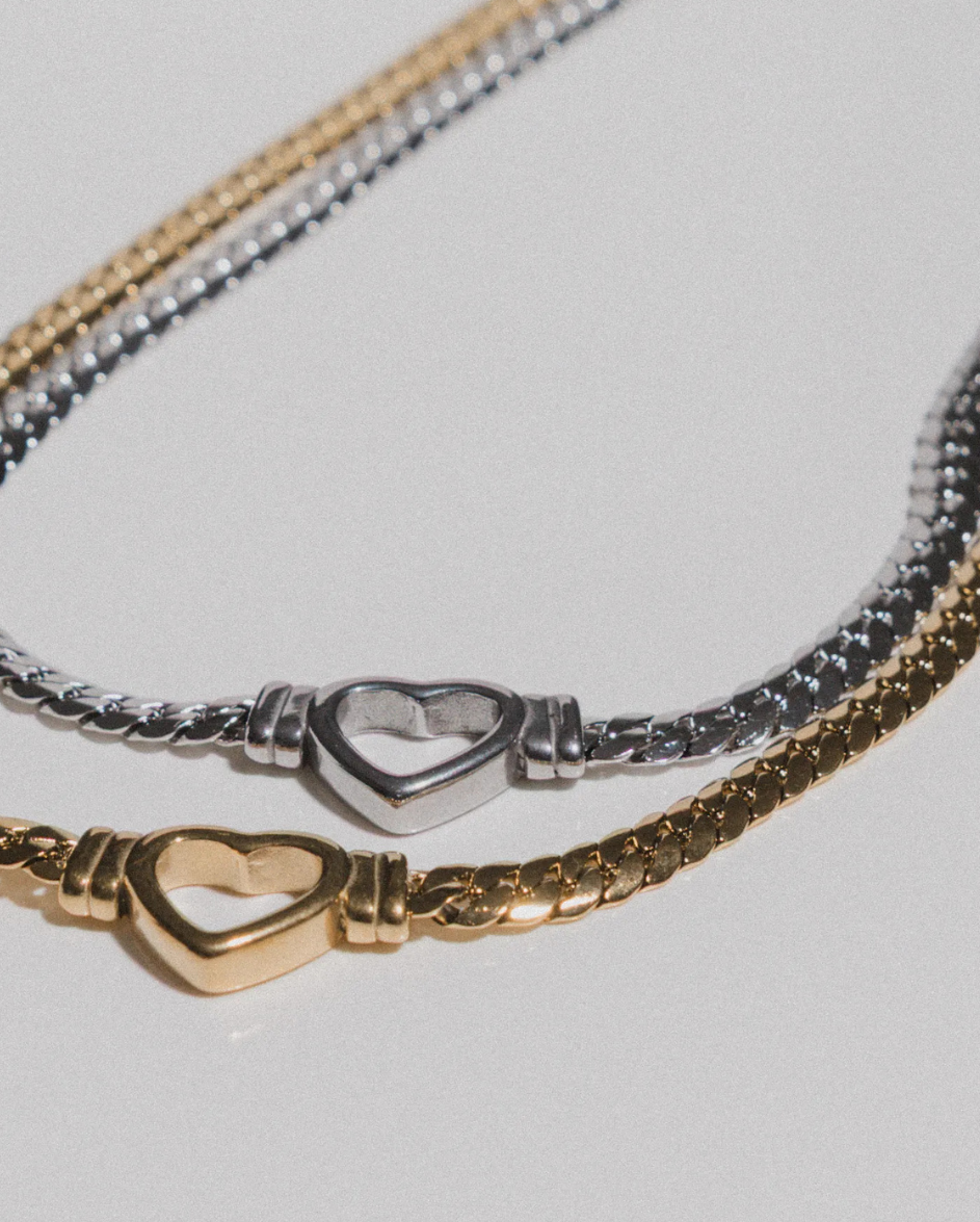 Love Me Necklace Silver