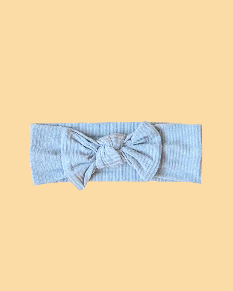 Bamboo Bow Pastel Sky