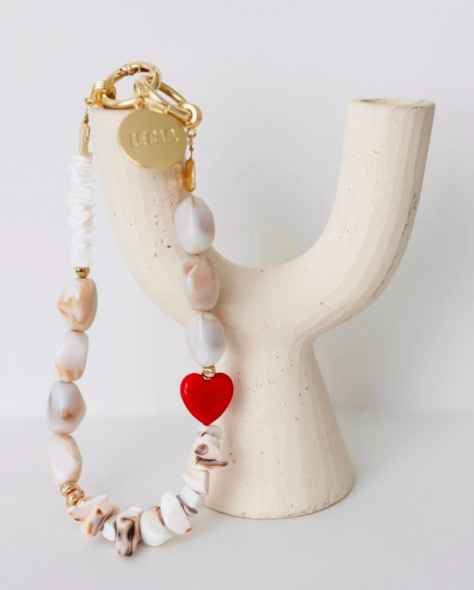 Beaded Wrist Strap Seashore