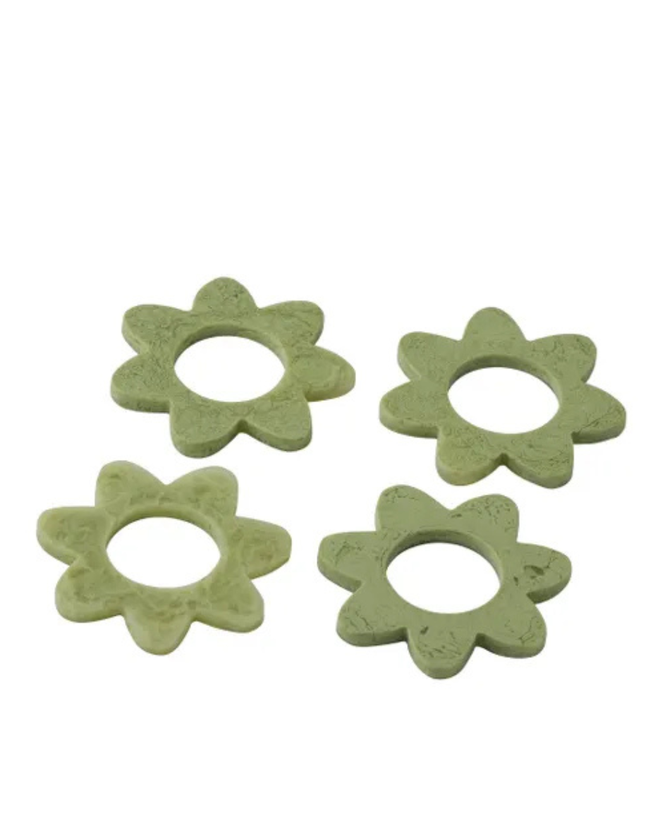 Kip S/4 Resin Napkin Ring Pistachio