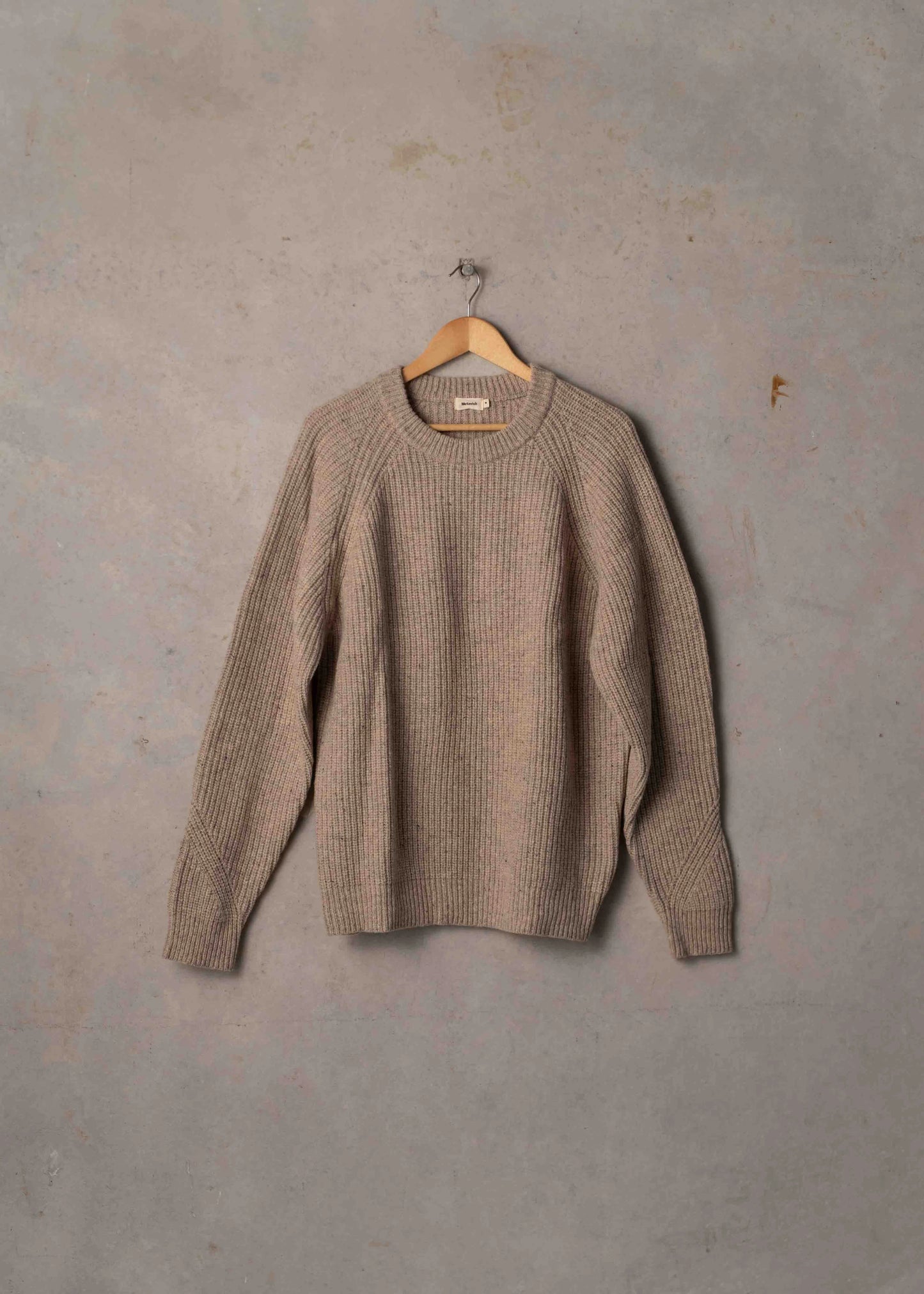 Fisherman Knit Light Tan