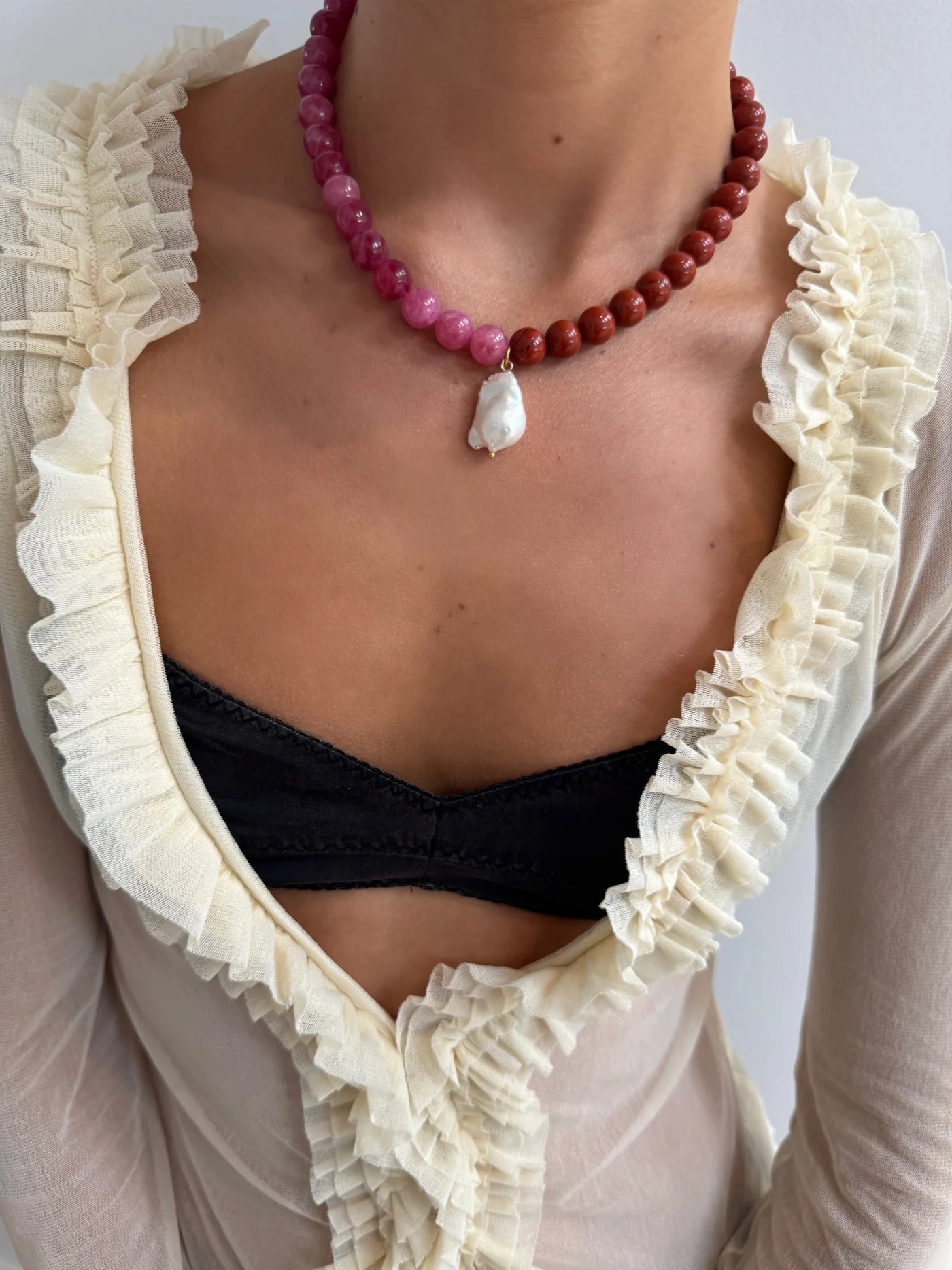 Splice Pearl Necklace