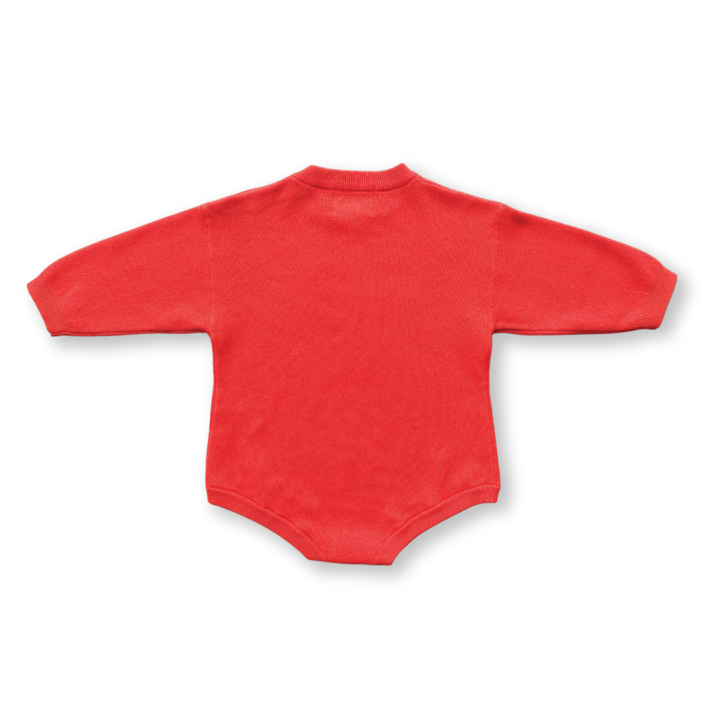 Oversized Romper Red