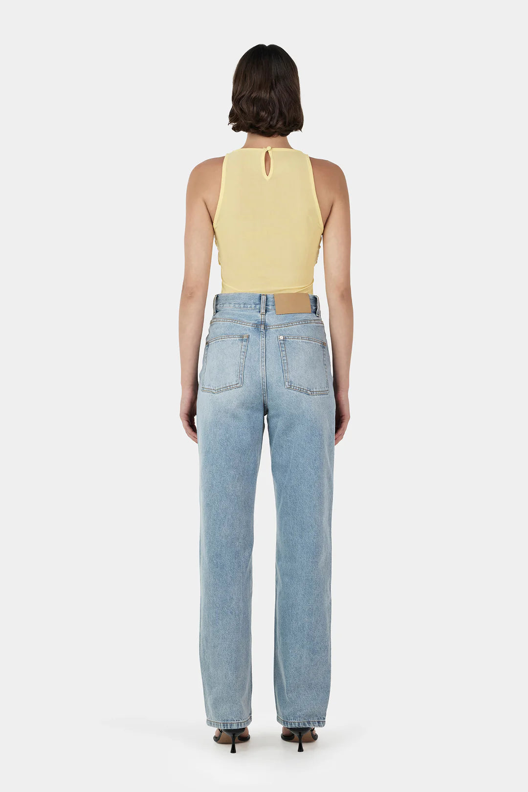Halsey Mesh Top Lemon