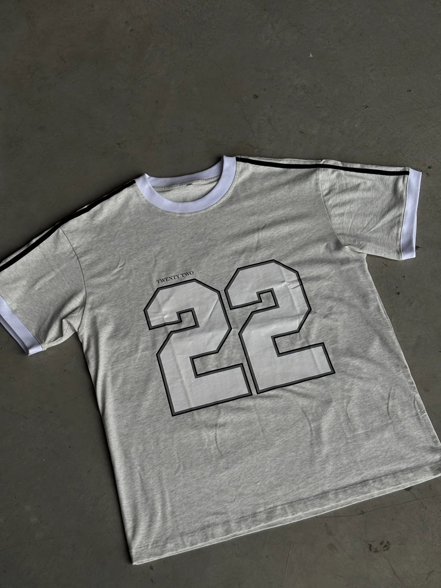 Twenty Two Tee Grey