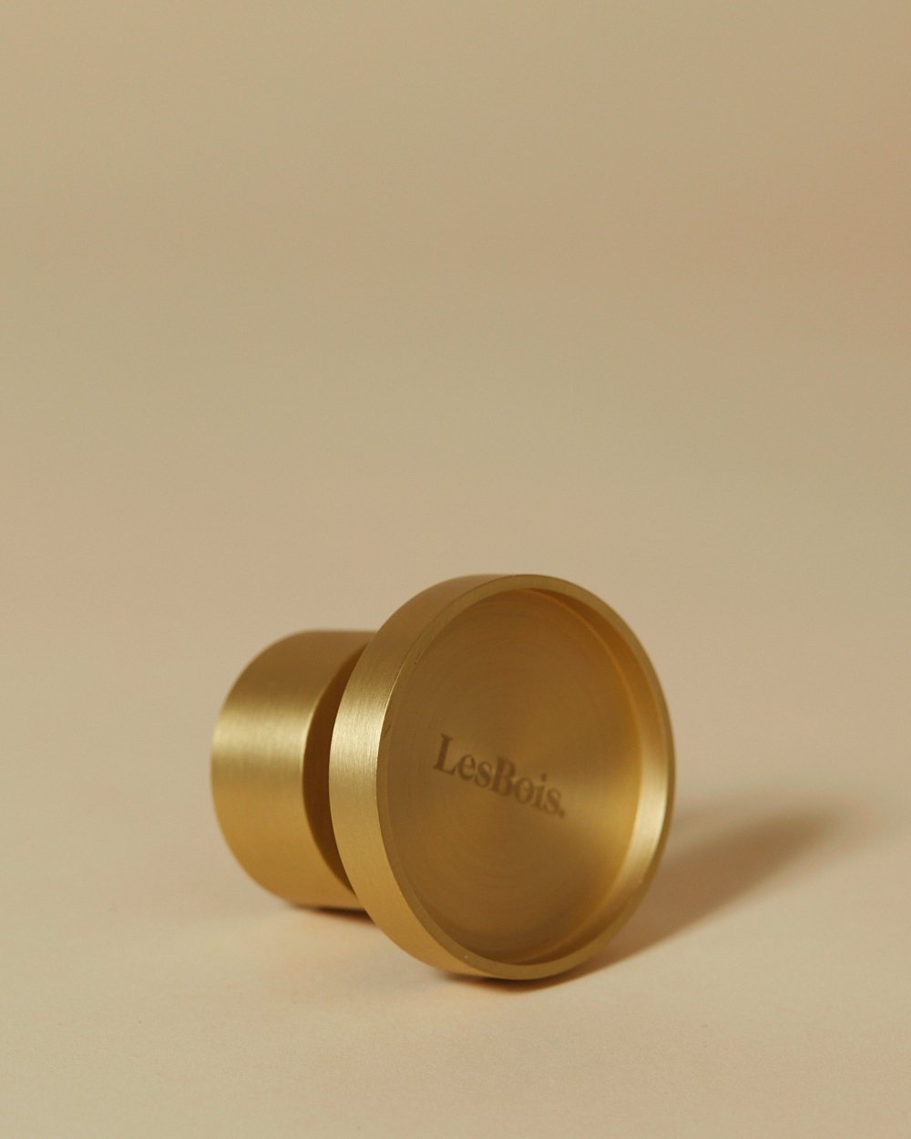 Duo Brass Candle Holder