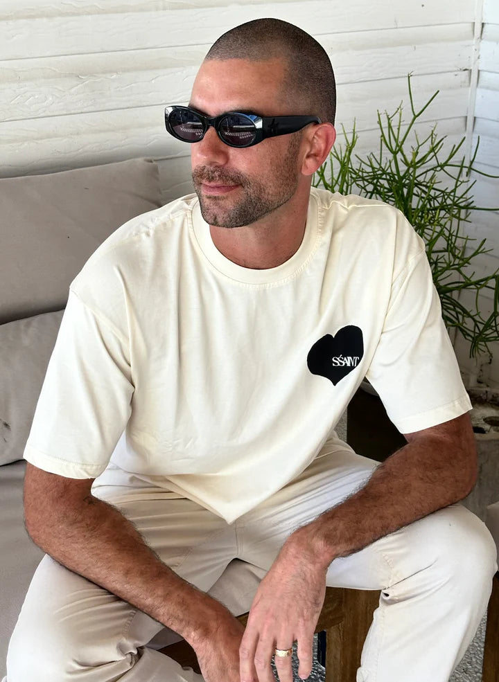 Black Heart Tee One Size