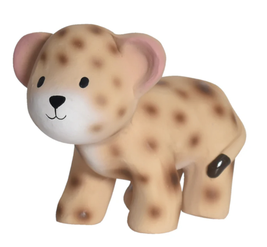 Tikiri Leopard Rubber Toy