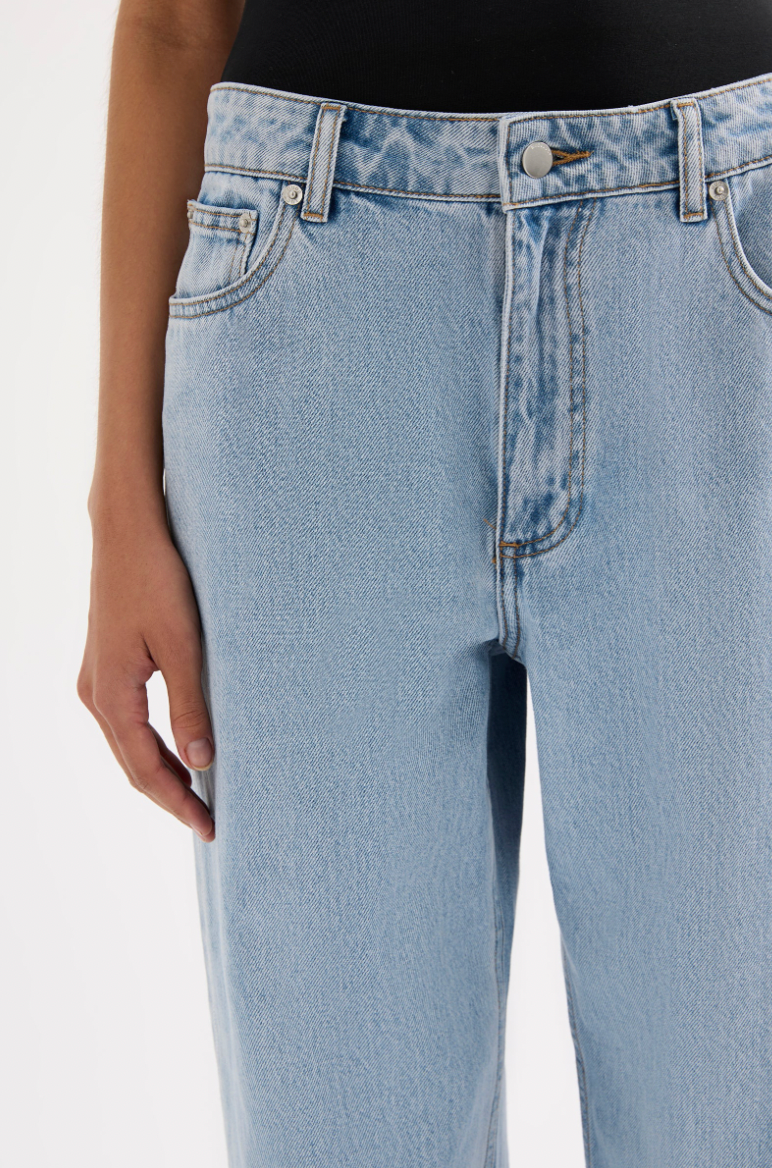 Organic Baggy Jean 90s Blue
