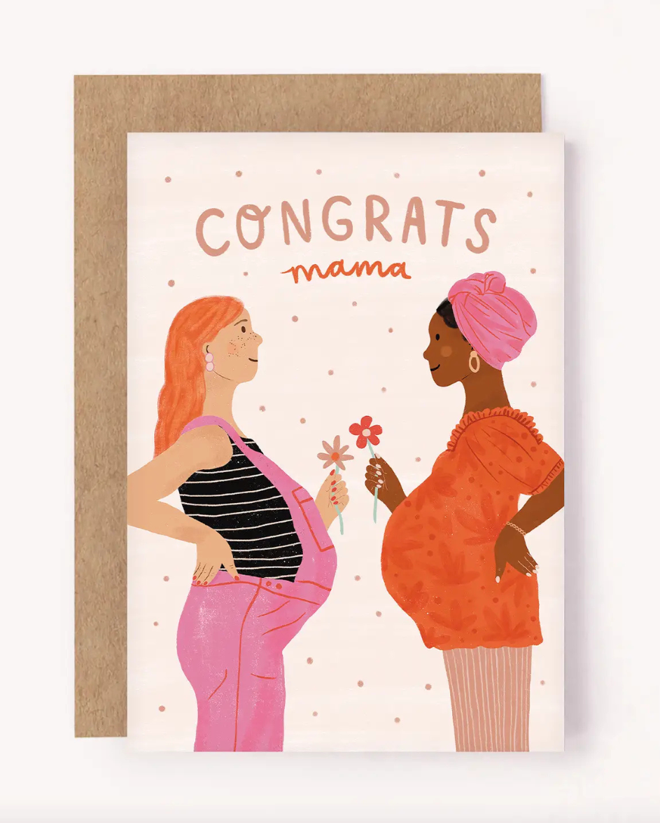 Congrats Mama Card