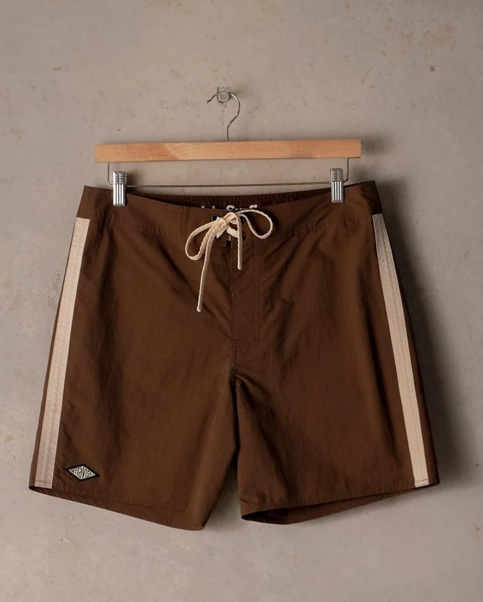 Ripstop Boardshort Brown