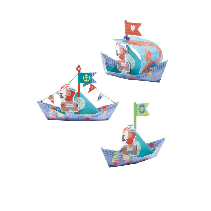 Floating Boats Origami