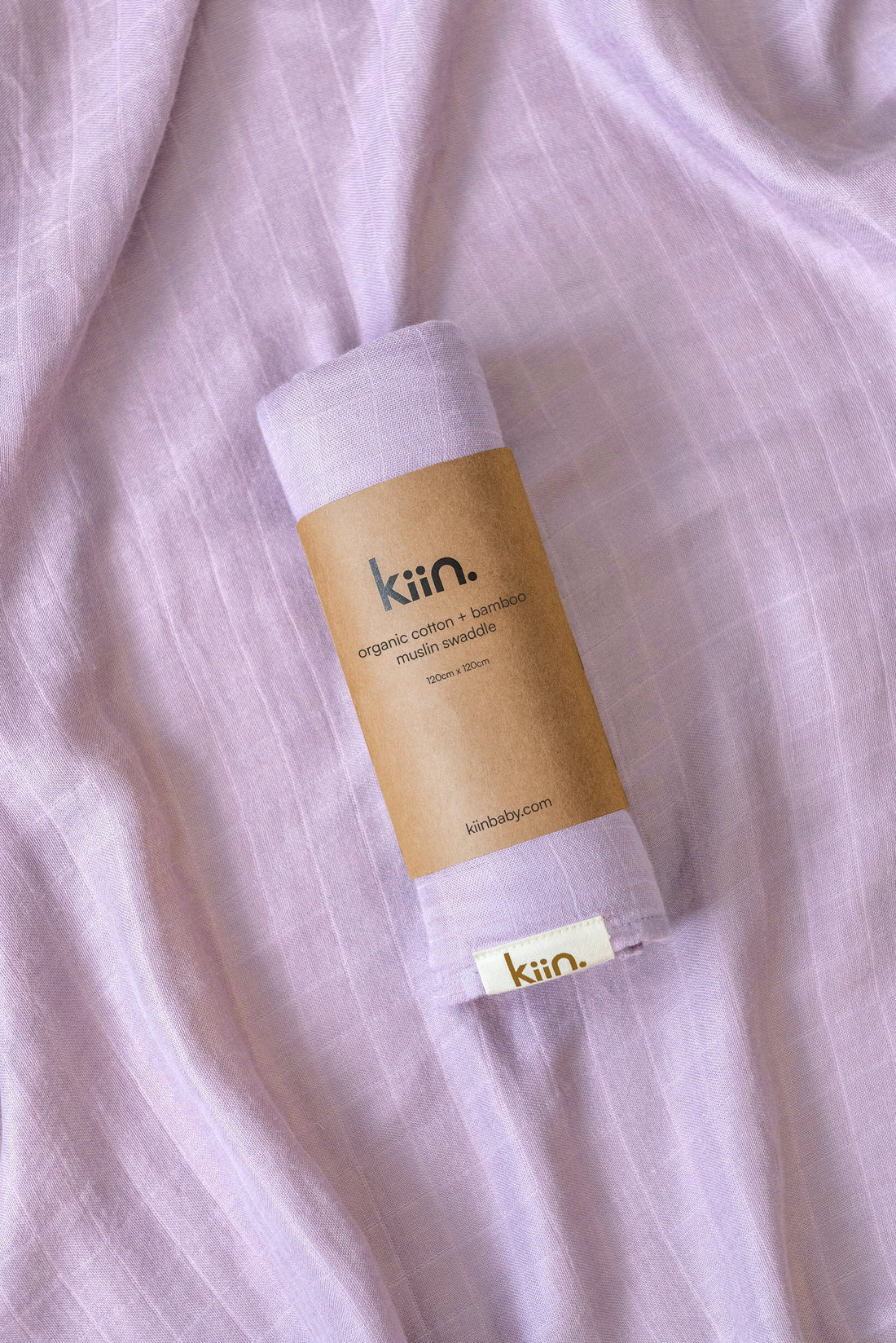 Organic Swaddle Lilac