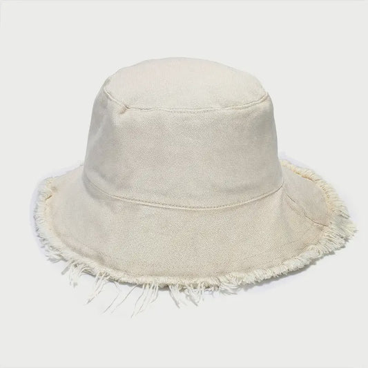 Basic Bucket Hat Ivory