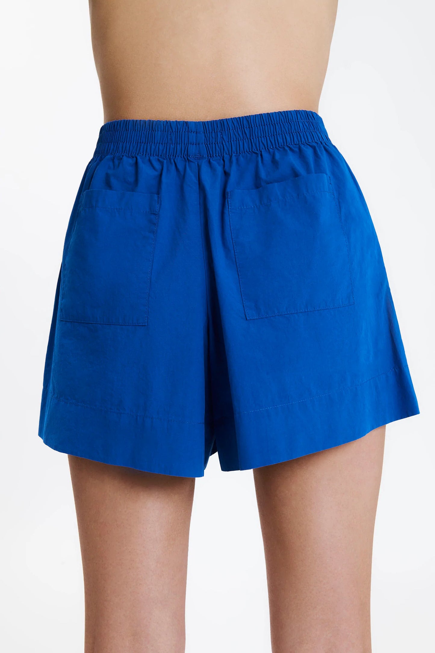 Cruz Poplin Short Pacific