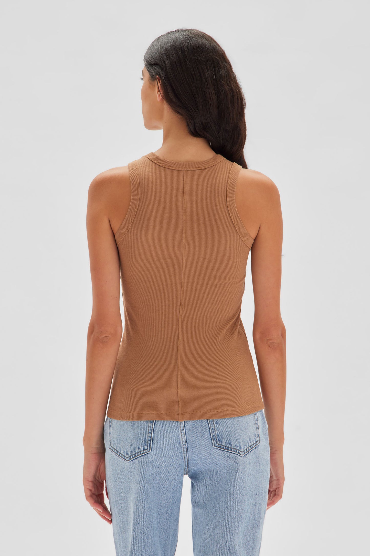 Renn Organic Rib Tank Porcini