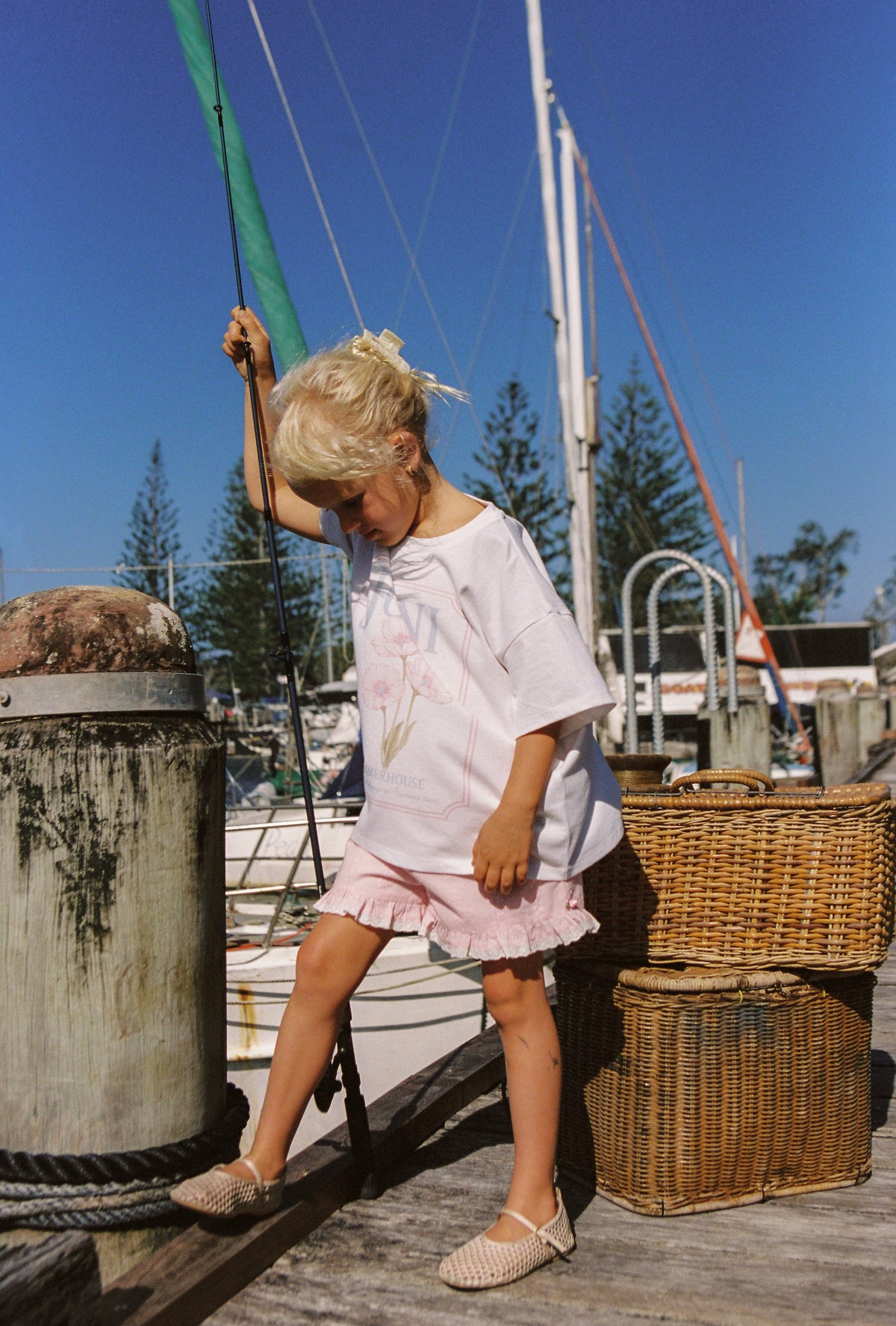 Summer House Tee White