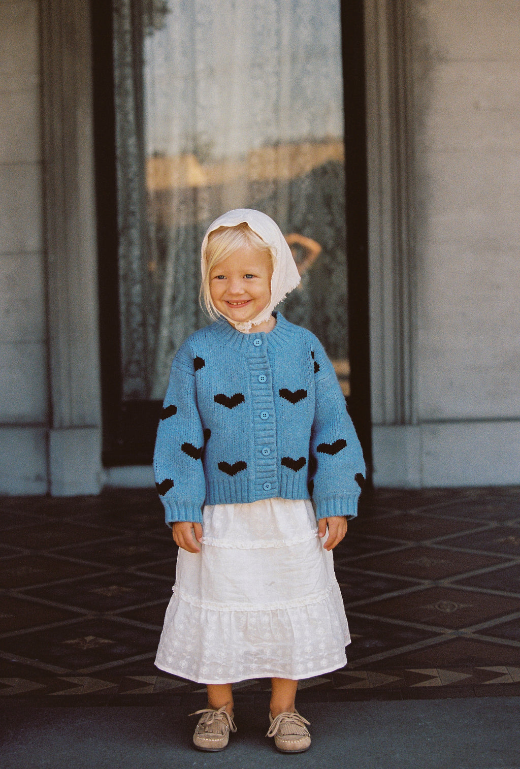 JNR Sweetheart Cardigan Hearts