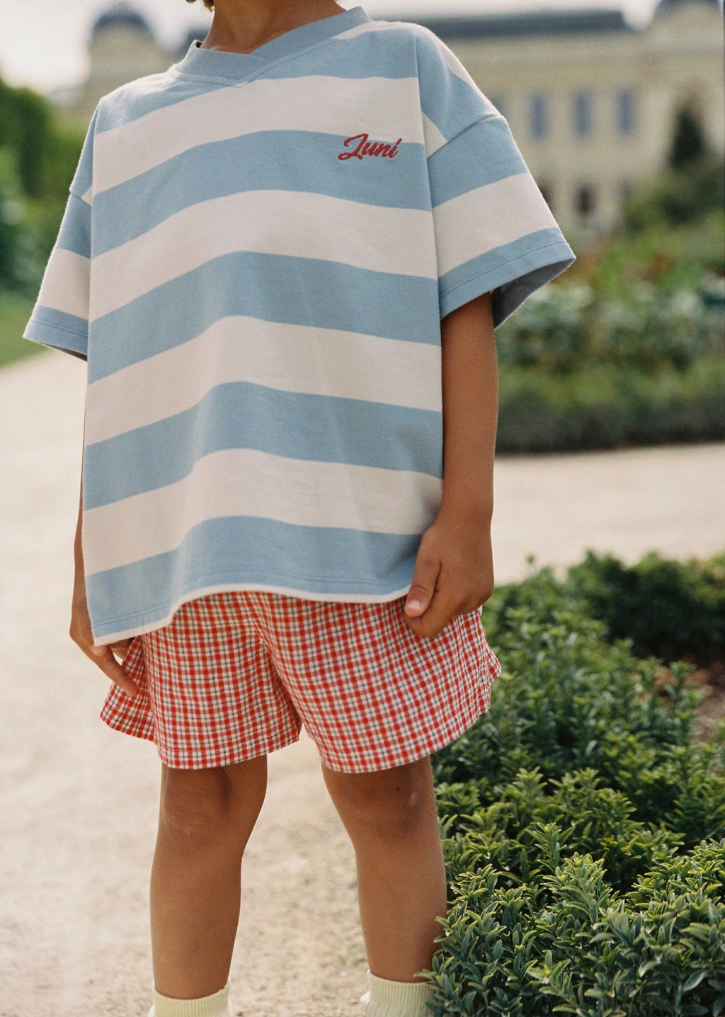 Banjo Shorts Red Check