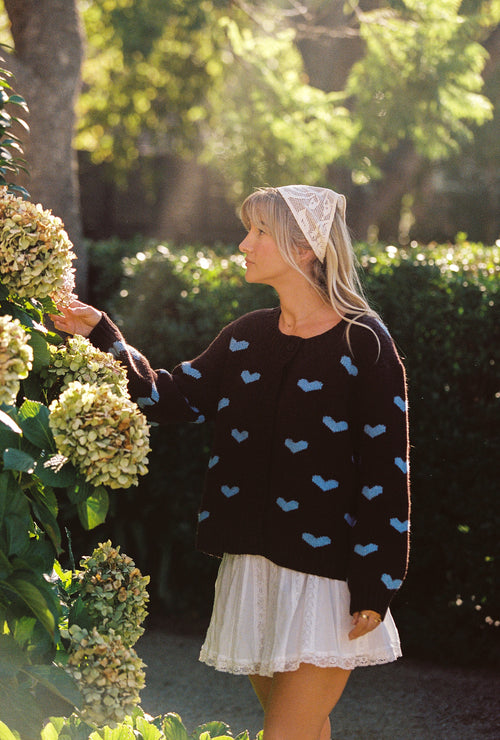 Sweetheart Cardigan Hearts