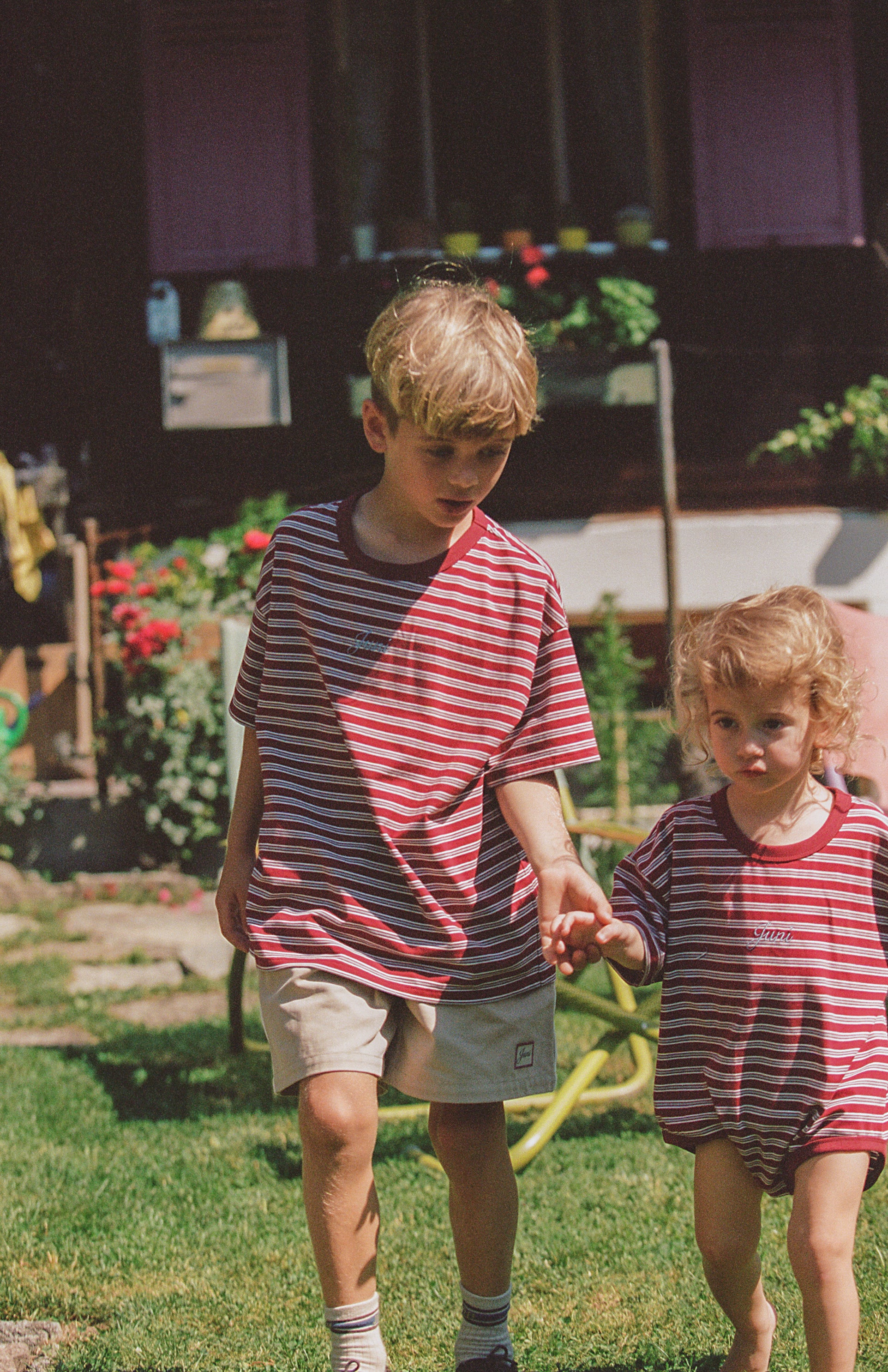 Zion Tee Cherry Stripe