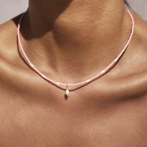 Zara Necklace Pink