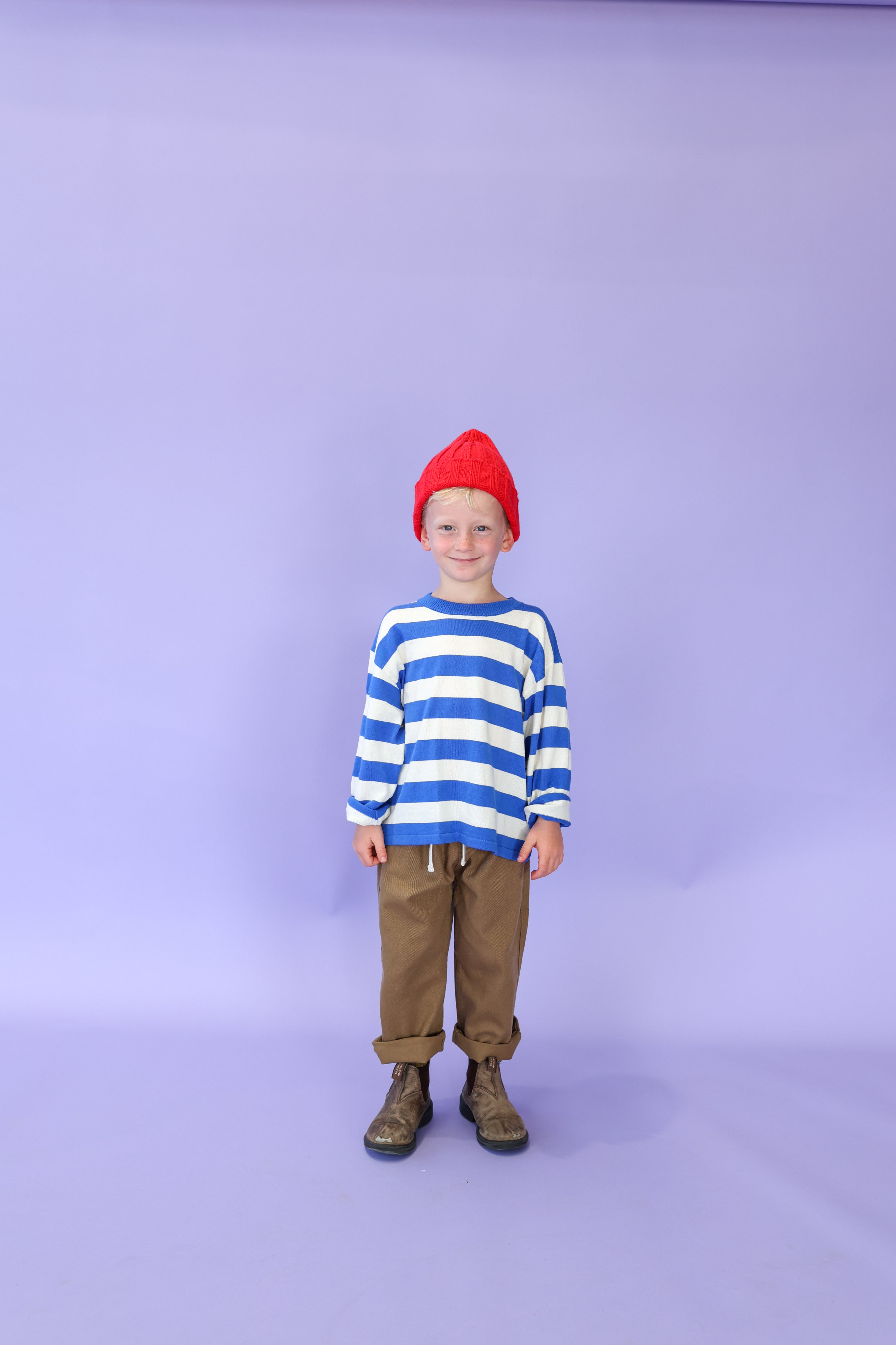 Ribbed Pixie Beanie Flame
