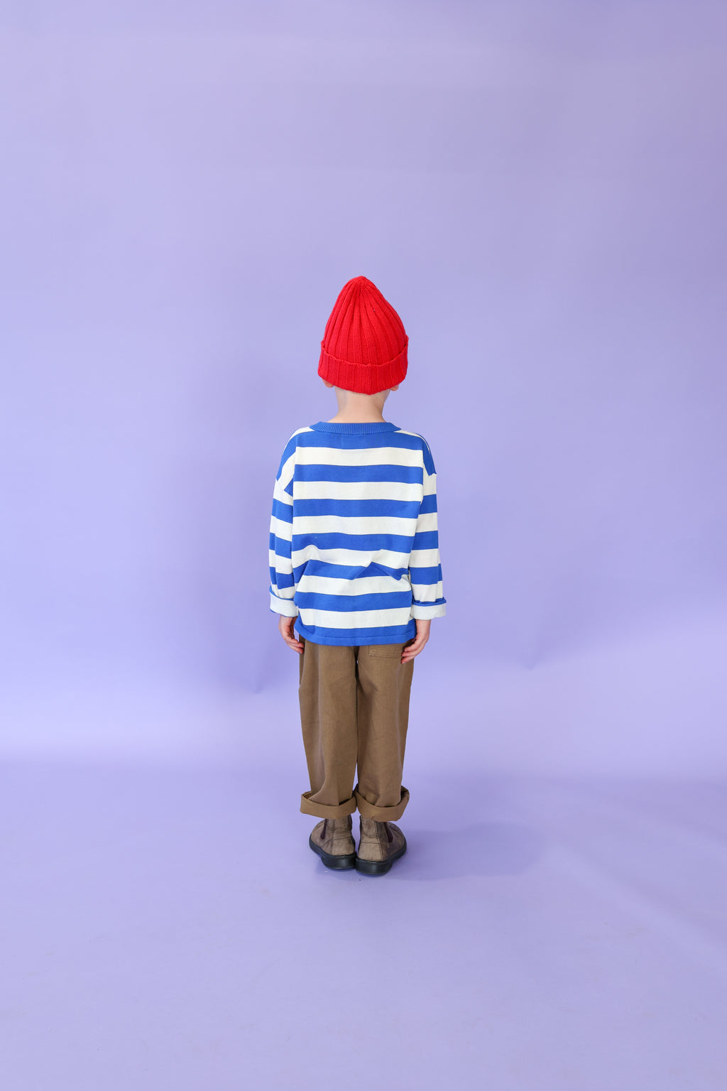 Ribbed Pixie Beanie Flame