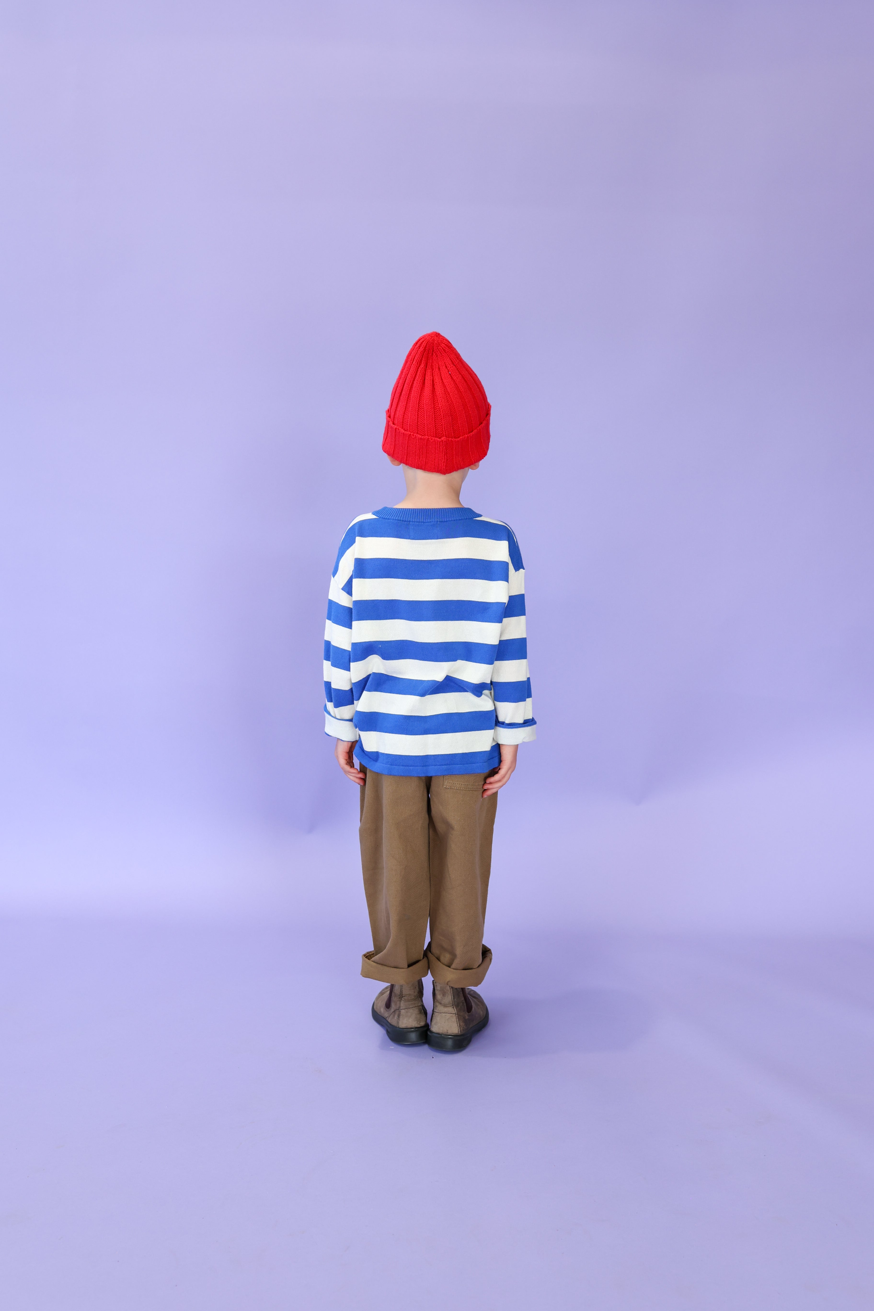 Ribbed Pixie Beanie Flame