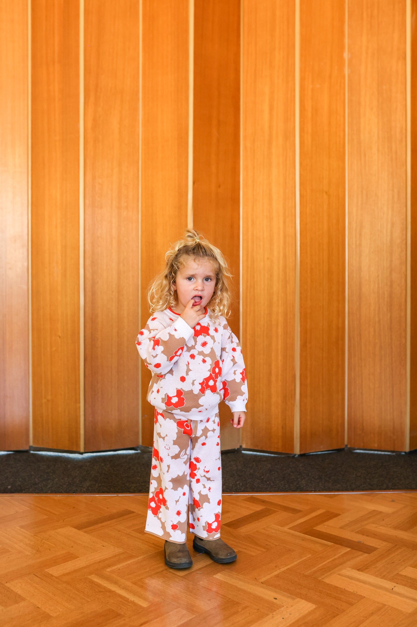 Organic Knitted Flares Fleur