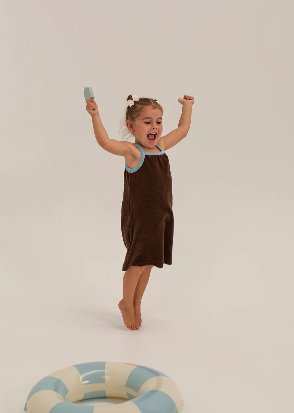 Stevie Terry Towelling Dress Choc