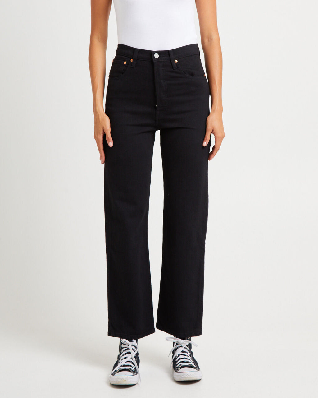 Ribcage Straight Black Sprout