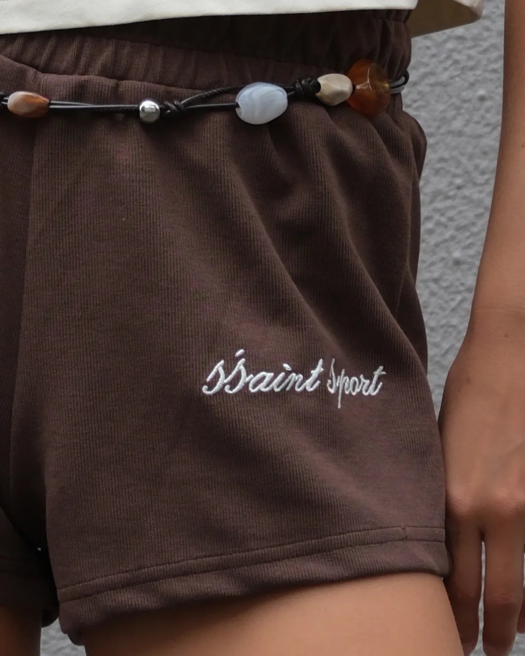 Sport Track Short Brown