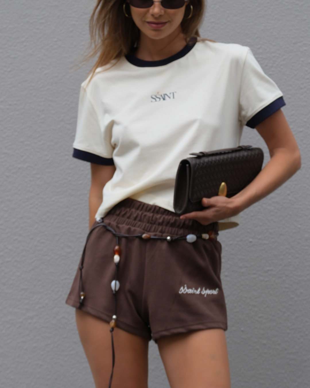 Sport Track Short Brown