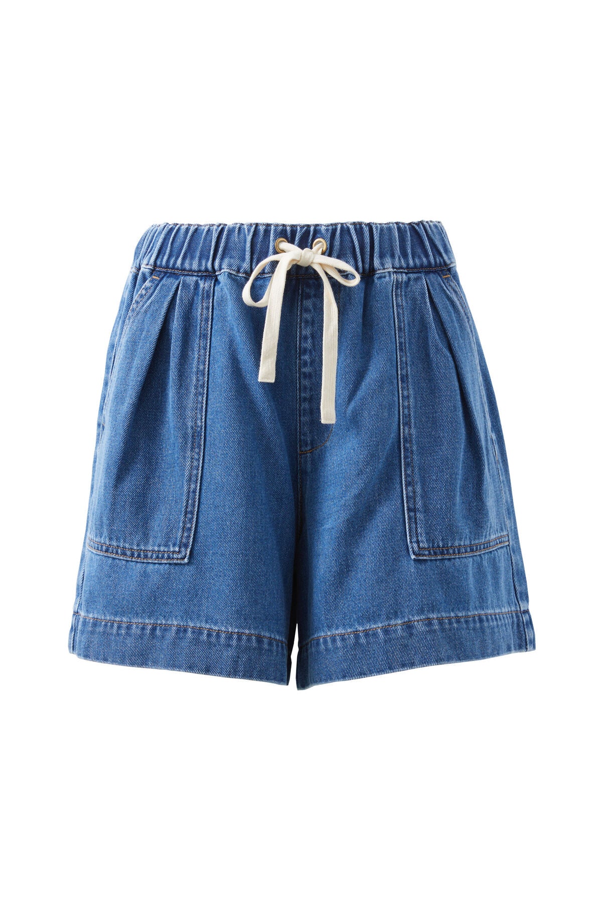 Darcy Relaxed Short Washed Indigo