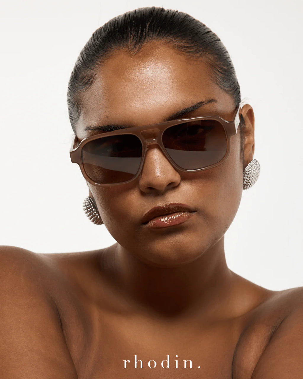 Mini Charlie Caramel Sunglasses