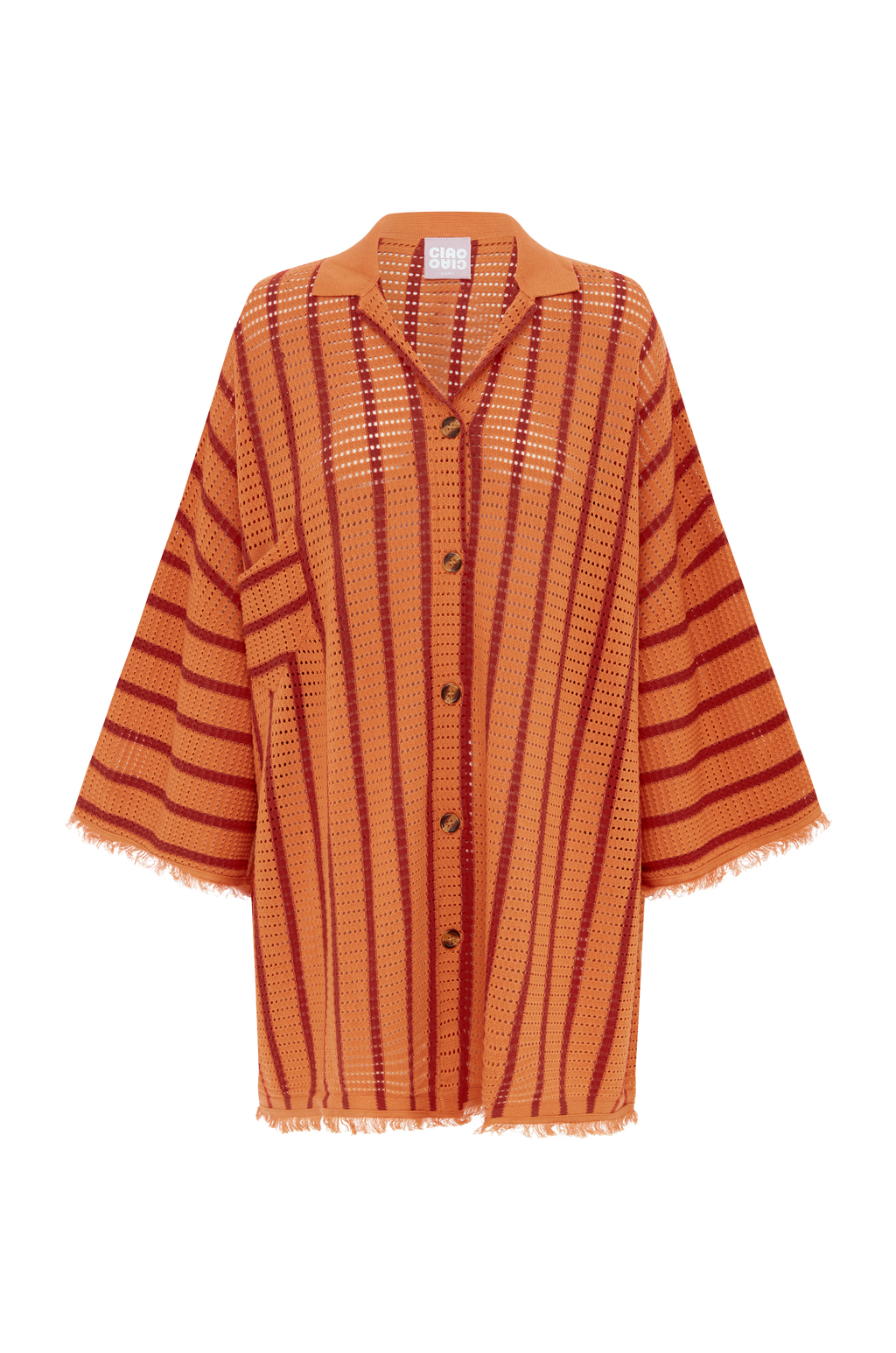 Ombak Knit Button Down