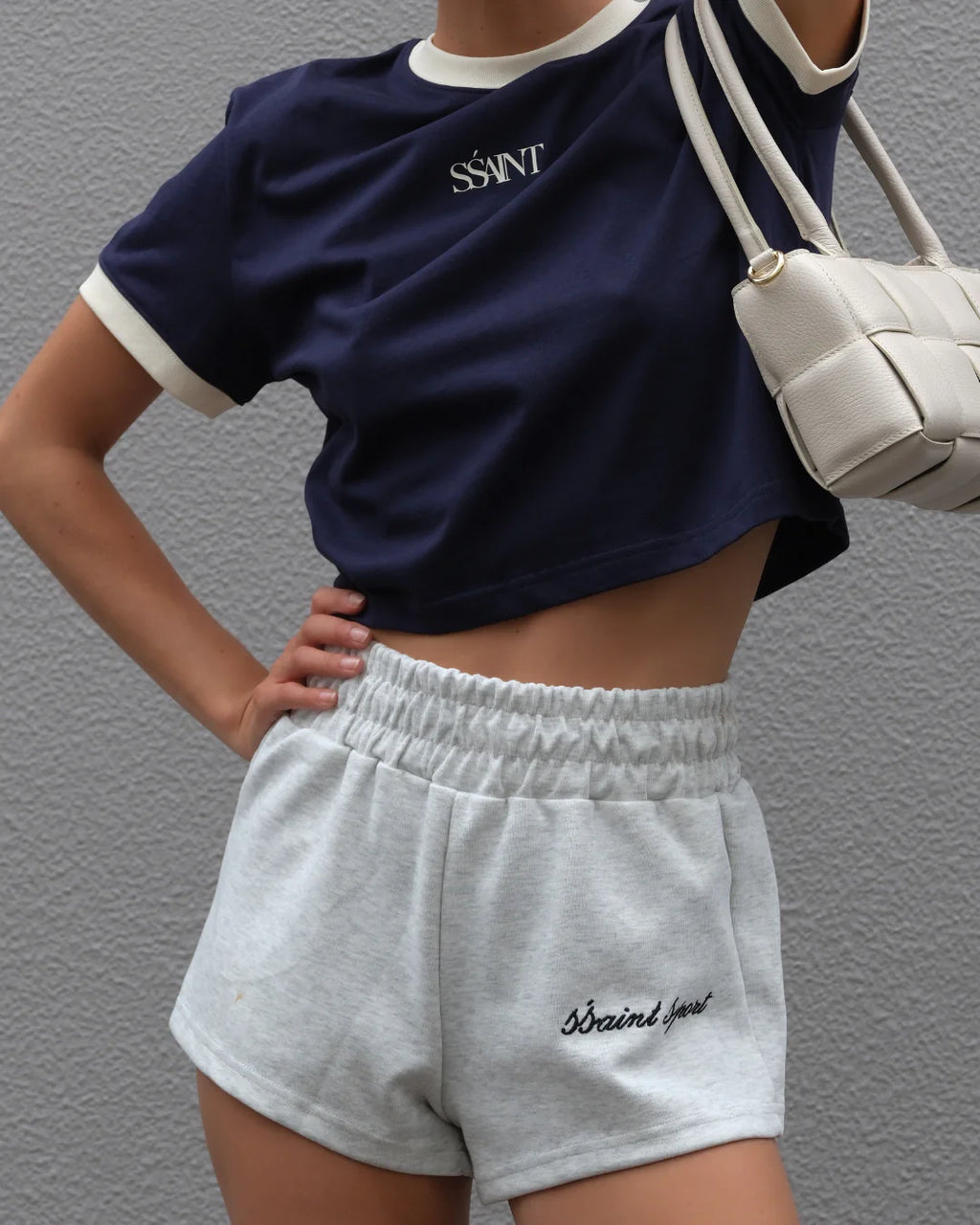 Sport Track Short Grey