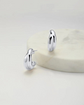 Peyton Hoop Silver