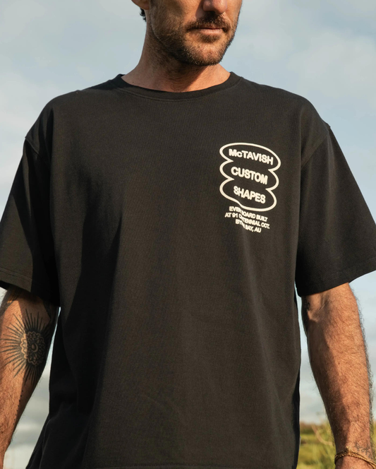 Mens Boxy Tee Black