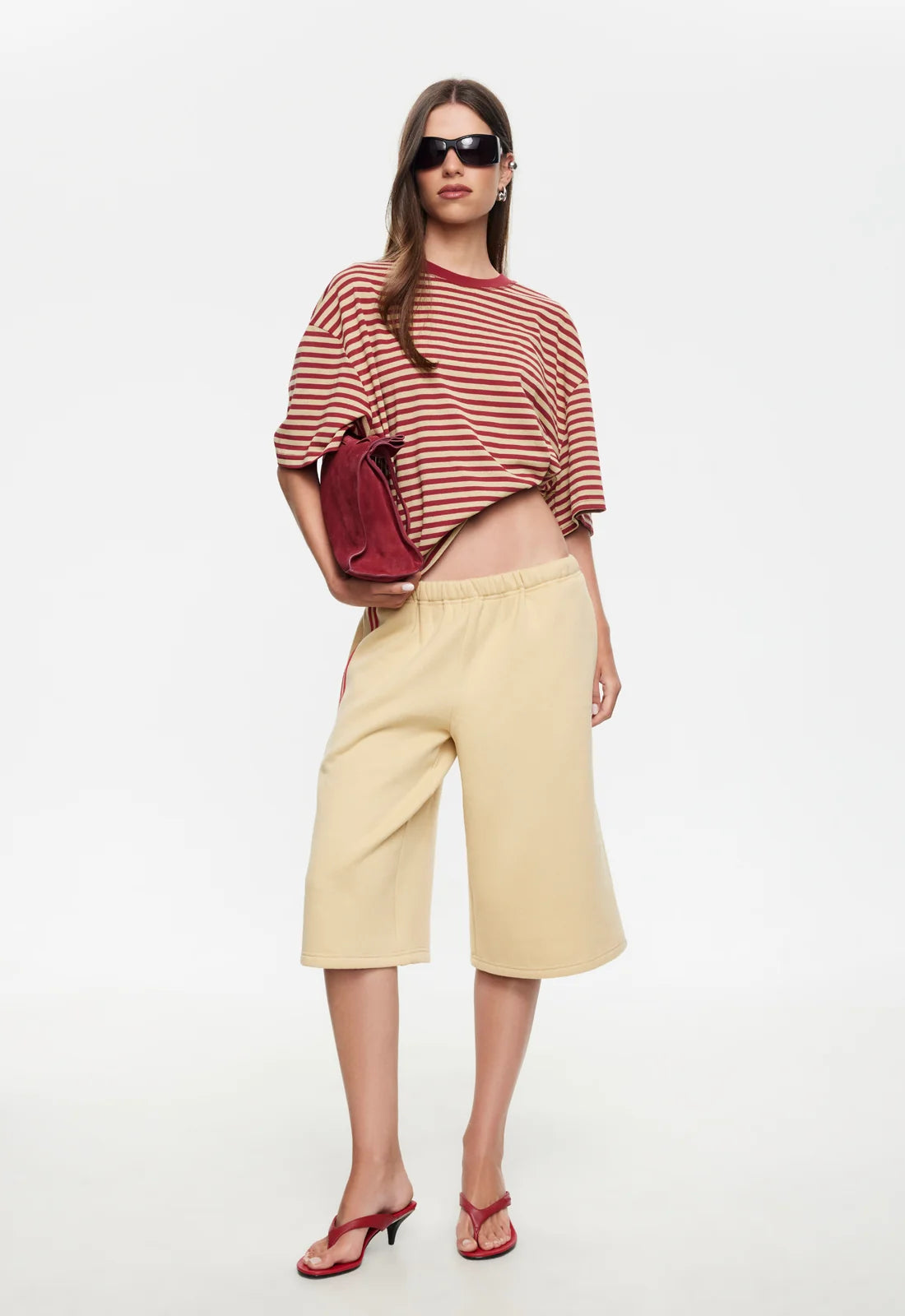 Bloom SS Cherry Stripe Tee