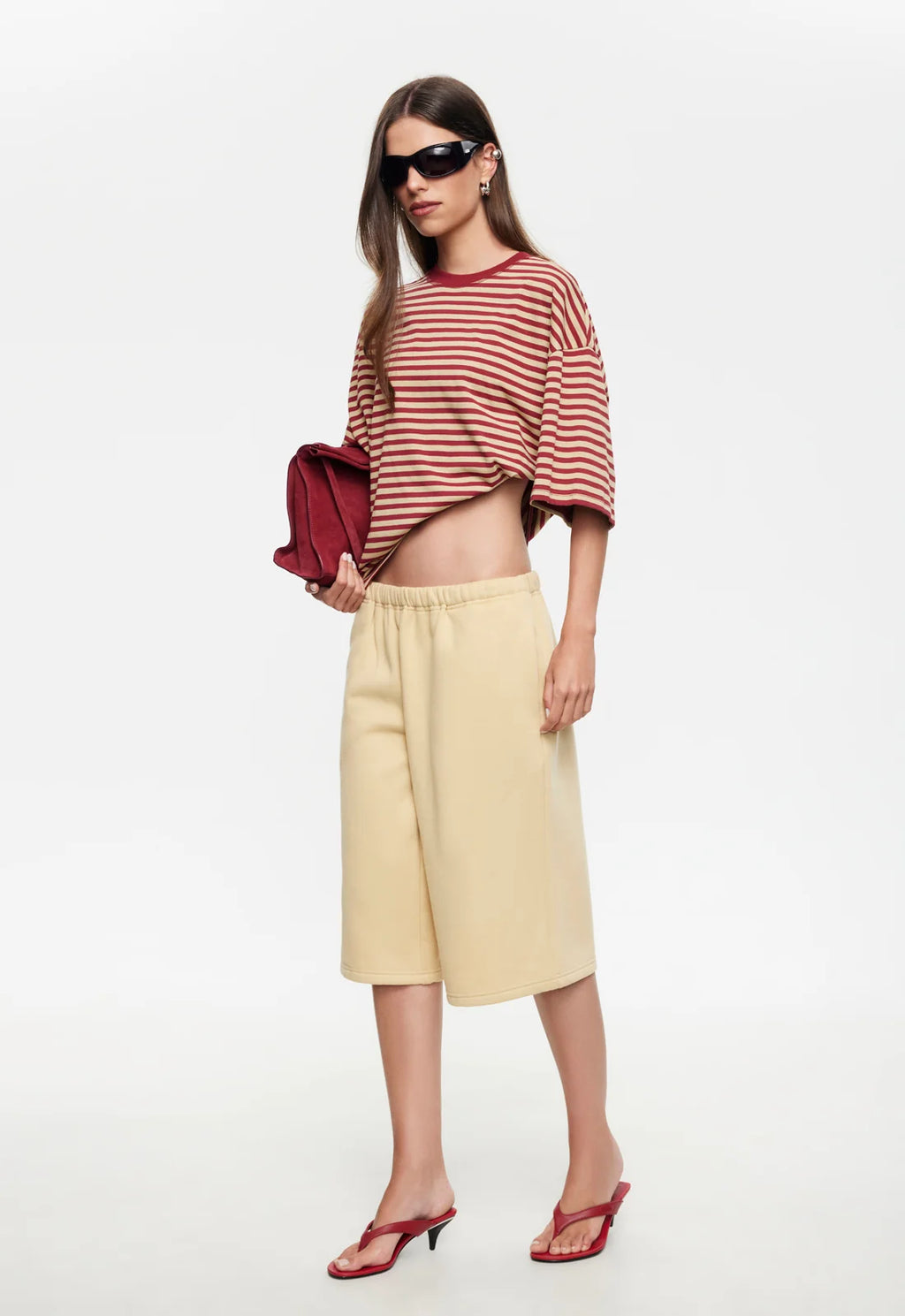 Bloom SS Cherry Stripe Tee