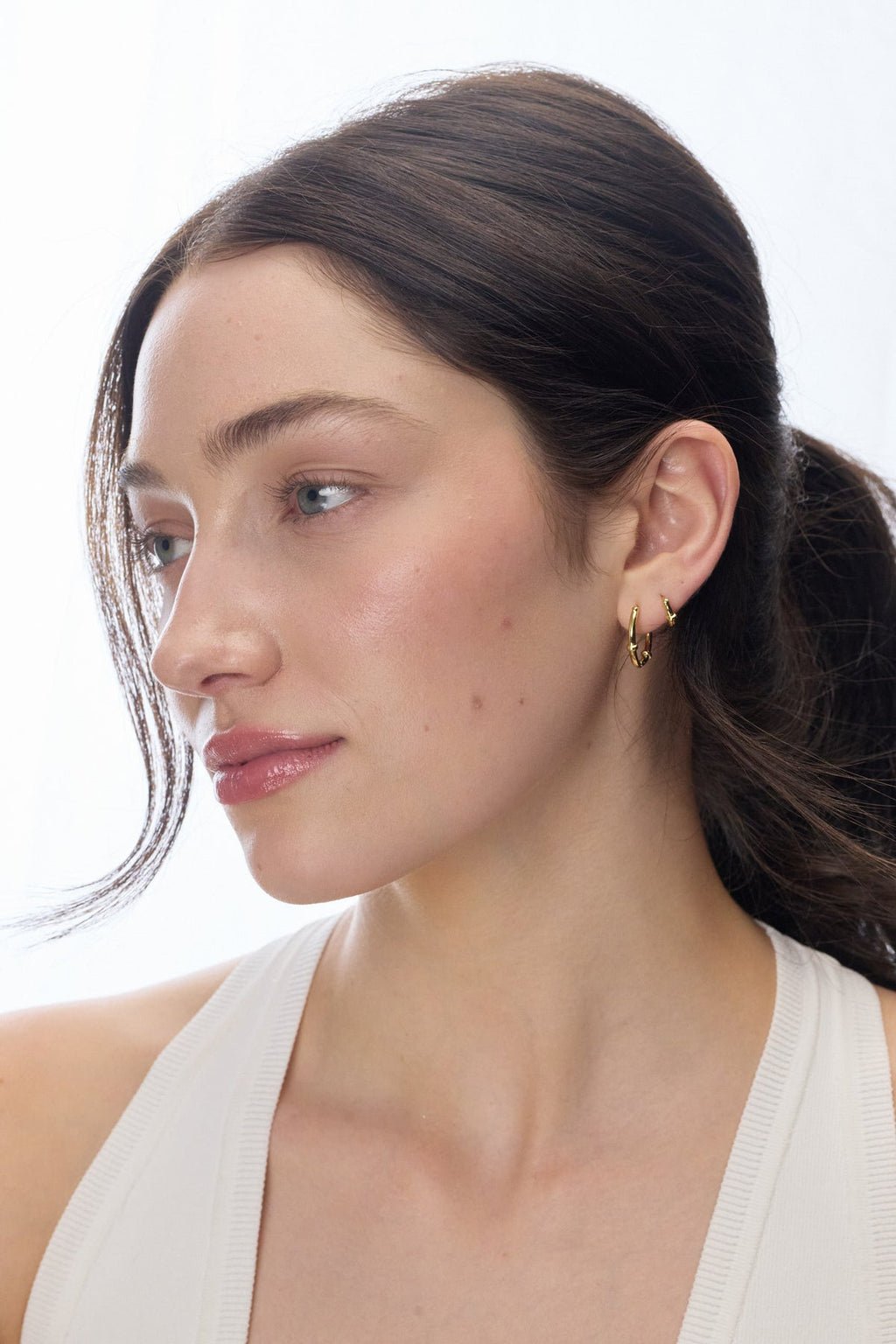 Tessa Hoop Gold